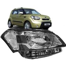 Farol Dianteiro Kia Soul 2009 Até 2012 Foco Simples Manual / Elétrico