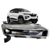 Farol Dianteiro Led DRL Renault Kwid 2022 2023 2024 2025 Superior