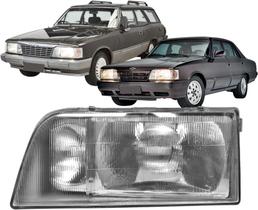 Farol Dianteiro Opala Caravan 1988 89 90 91 92 Lente Vidro