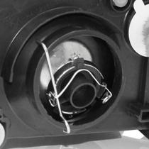 Farol Dianteiro Partner 1999 A 2003 Máscara Cromada