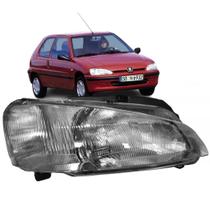 Farol Dianteiro Peugeot 106 Soleil 1996 Até 2003 Direito