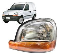 Farol Dianteiro Renault Kangoo 1997 98 99 00 01 02 03 04 05 06 07 08 Pisca Âmbar Farol Dianteiro Renault Kangoo 1997 98 99 00 01 02 03 04 05 06 07 08 Pisca Âmbar