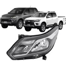 Farol Dianteiro S-10 2017 / 2024 TrailBlazer 21/24 Esquerdo Com Led Com Reator S10