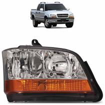 Farol Dianteiro S10 Pitbull 2001 2002 2003 2004 20005 2006 2007 2008 2009 2010 2011 Máscara Cromada Lisa Acrílico Foco Duplo Farol Dianteiro S10 Pitbull 2001 2002 2003 2004 20005 2006 2007 2008 2009 2010 2011 Máscara Cromada Lisa Acrílico Foco Duplo
