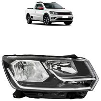 Farol Dianteiro Saveiro G7 2017 A 2019 Gol G8 Máscara Negra