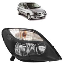 Farol Dianteiro Scénic 2001 2002 2003 2004 2005 2006 2007 2008 2009 2010 2011 Máscara Negra Lisa Acrílico Carcaça Preta Farol Dianteiro Scénic 2001 2002 2003 2004 2005 2006 2007 2008 2009 2010 2011 Máscara Negra Lisa Acrílico Carcaça Preta