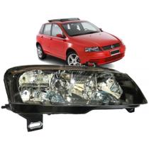 Farol Dianteiro Stilo 2002 Até 2007 Direito Fumê Bocal Quadrado