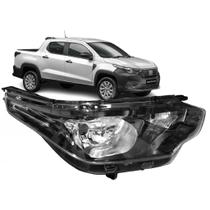 Farol Dianteiro Strada 20 21 22 23 24 Endurance Sem Led Com Friso Cromado