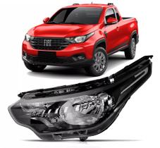 Farol Dianteiro Strada Sem LED 2021 2022 2023 2024 Esquerdo Farol Dianteiro Strada Sem LED 2021 2022 2023 2024 Esquerdo