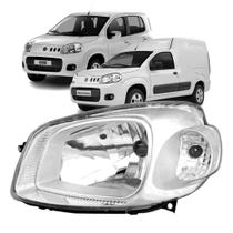 Farol Dianteiro Uno 2010 até 2014 Vivace Fiorino 2011 Até 2021 Cromado
