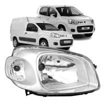 Farol Dianteiro Uno 2010 até 2014 Vivace Fiorino 2011 Até 2021 Cromado Farol Dianteiro Uno 2010 até 2014 Vivace Fiorino 2011 Até 2021 Cromado