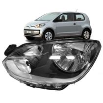 Farol Dianteiro Up 12 13 14 15 16 17 Esquerdo Com Friso Cromado