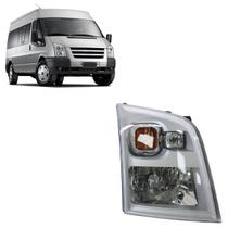 Farol Diantero Transit 2009 A 2013 Máscara Cromada Farol Diantero Transit 2009 A 2013 Máscara Cromada