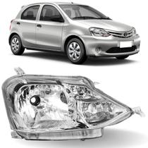 Farol direito etios 2013 14 15 16 17 18 2019 cromada