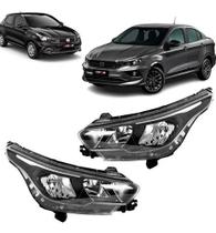 Farol Direito Fiat Argo Cronos 2018 2019 2020 Sem Led Farol Direito Fiat Argo Cronos 2018 2019 2020 Sem Led