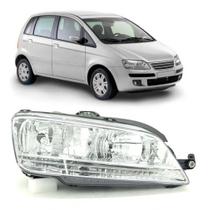 Farol Direito Fiat Idea 2005 2006 2007 2008 2009 2010 Ld