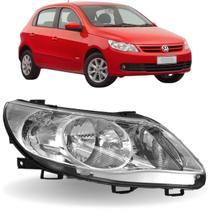 Farol direito gol g5 2008 09 10 11 12 2013 másc.cromada fd