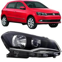 Farol direito gol g6 2012 a 2016 foco duplo cromado Farol direito gol g6 2012 a 2016 foco duplo cromado