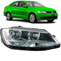 Farol Direito Jetta Masc Negra Eletrico