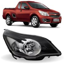 Farol direito montana 2009 10 11 12 13 14 2016 máscara negra