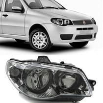 Farol Direito Palio G3 zoião/Strada 04/16/Siena cromado canhão preto Farol Direito Palio G3 zoião/Strada 04/16/Siena cromado canhão preto