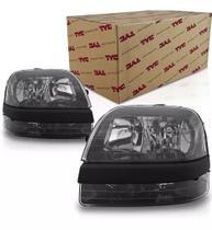 Farol Doblo 02 03 04 05 06 07 08 09 Duplo Máscara Negra Tyc PAR