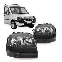 Farol Doblo 2002 2003 A 2009 Mascara Negra Com Auxiliar Lado ESQUERDO TYC Farol Doblo 2002 2003 A 2009 Mascara Negra Com Auxiliar Lado ESQUERDO TYC