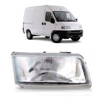 Farol ducato 1995 a 2002 manual cromado