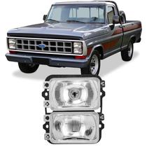 Farol Duplo Dianteiro Nino Ford F1000 e F4000 1985 Até 1991
