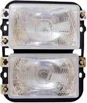 Farol Duplo F1000 F4000 Lado Esquerdo Farol Duplo F1000 F4000 Lado Esquerdo