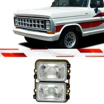 Farol Duplo F4000 F1000 F14000 1988 Ate1993 Serve Ld Le Usa Lampada H1/H4
