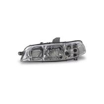Farol Duplo H7 Carcaca Cinza Fiat Palio 2001 a 2003 Restyling Ifire Lado Esquerdo