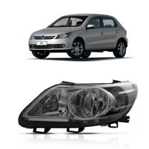 Farol Duplo H7 h1 Com Moldura Cromo-onix Vw Geracao Lado Esquerdo Arteb Gol voyage 160751