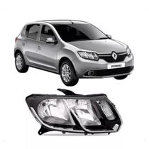 Farol duplo logan/sandero 2014/19 h1/h7