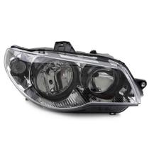 Farol Duplo Mascara Metalizada Palio 05/18 Lado Direito