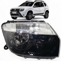 Farol Duster 2012 2013 2014 2015 Mascara Negra lado Direito