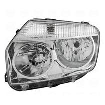Farol Duster Foco Duplo Máscara Cromada 2010 2011 2012 2013 2014 2015
