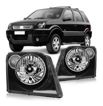 Farol Ecosport 2003 2004 2005 2006 2007 2008 Crstal direito Farol Ecosport 2003 2004 2005 2006 2007 2008 Crstal direito