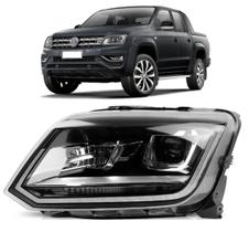 Farol Eletrico LED C/ Projetor Amarok 2017 A 2024 Direito Farol Eletrico LED C/ Projetor Amarok 2017 A 2024 Direito