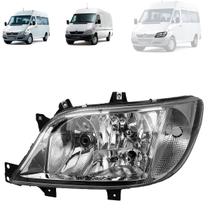 Farol eletrico sprinter cdi 311 313 2002 a 2012 com auxiliar lado esquerdo 9018202661