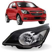 Farol esquerdo agile 2009 2010 2011 2012 2013 máscara negra Farol esquerdo agile 2009 2010 2011 2012 2013 máscara negra