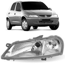 Farol esquerdo celta 1999 2000 01 02 03 04 2005 2006 cromado Farol esquerdo celta 1999 2000 01 02 03 04 2005 2006 cromado