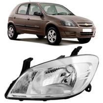 Farol esquerdo celta 2007 08 09 2014 mascara cromada