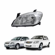 Farol esquerdo celta prisma cromado 07 08 09 10 11 12 13 14 15 Farol esquerdo celta prisma cromado 07 08 09 10 11 12 13 14 15