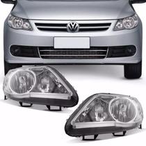 Farol Esquerdo Gol Voyage Saveiro G5 09 a 2012 Foco Simples