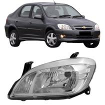 Farol esquerdo prisma 2007 08 09 2012 mascara cinza Farol esquerdo prisma 2007 08 09 2012 mascara cinza