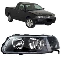 Farol esquerdo saveiro 1999 a 2005 g3 másc negra foco duplo Farol esquerdo saveiro 1999 a 2005 g3 másc negra foco duplo