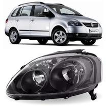 Farol esquerdo spacefox 2003 04 05 06 07 08 2009 negra fd