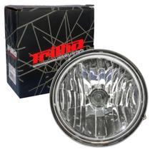 Farol Factor 125 Bloco Optico Com Aro e Lampada Farol Factor 125 Bloco Optico Com Aro e Lampada