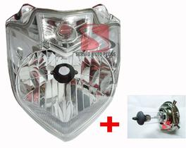 Farol Fazer 250, Fazer250 2011 Até 2016 Com Lâmpada Farol Fazer 250, Fazer250 2011 Até 2016 Com Lâmpada